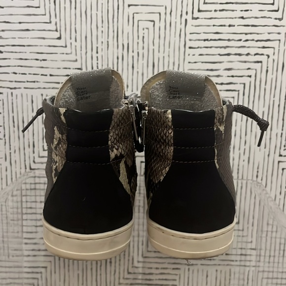 Sparkly P448 mixed material high tops! - Picture 4 of 9